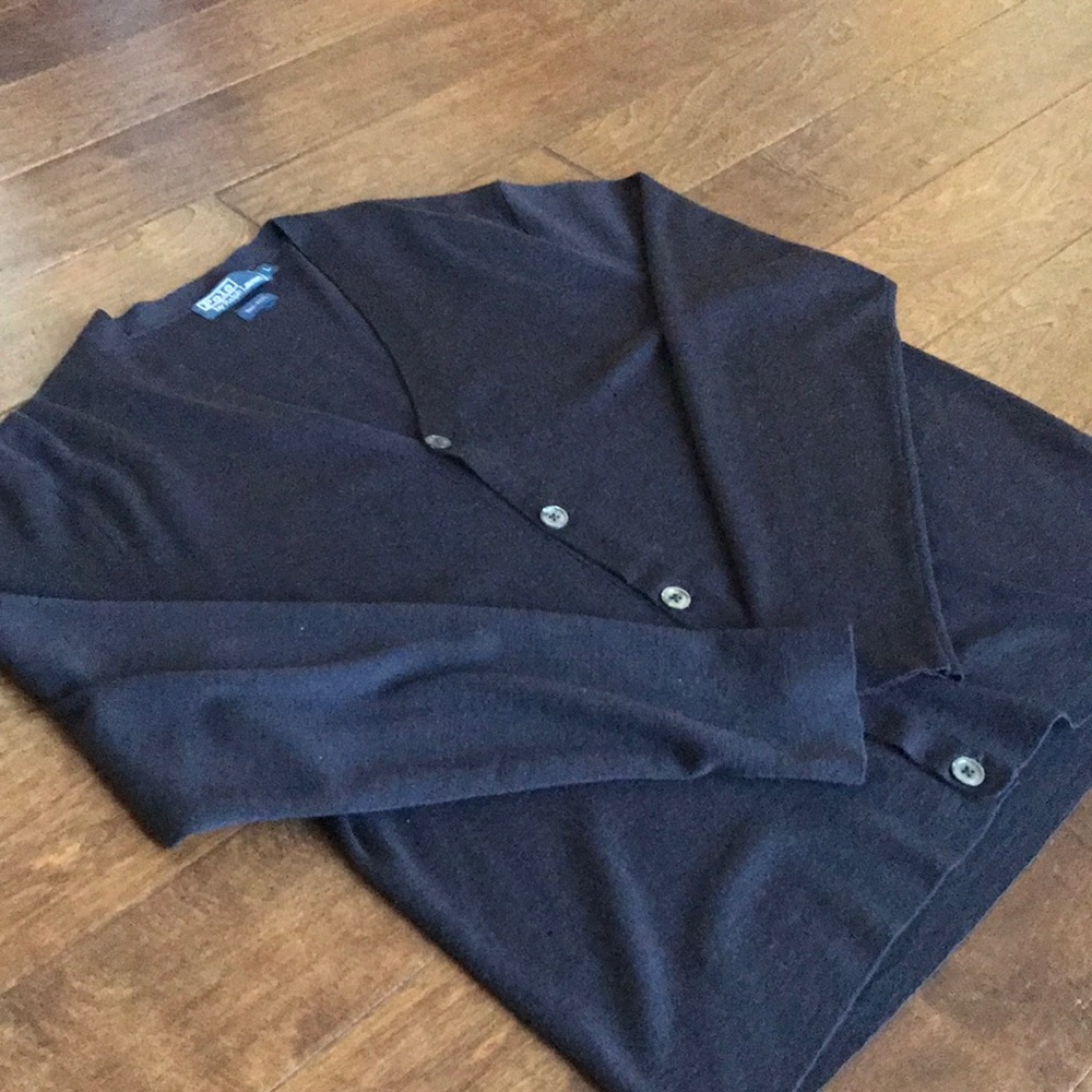 Vintage Polo Ralph Lauren Wool Button-up Cardigan